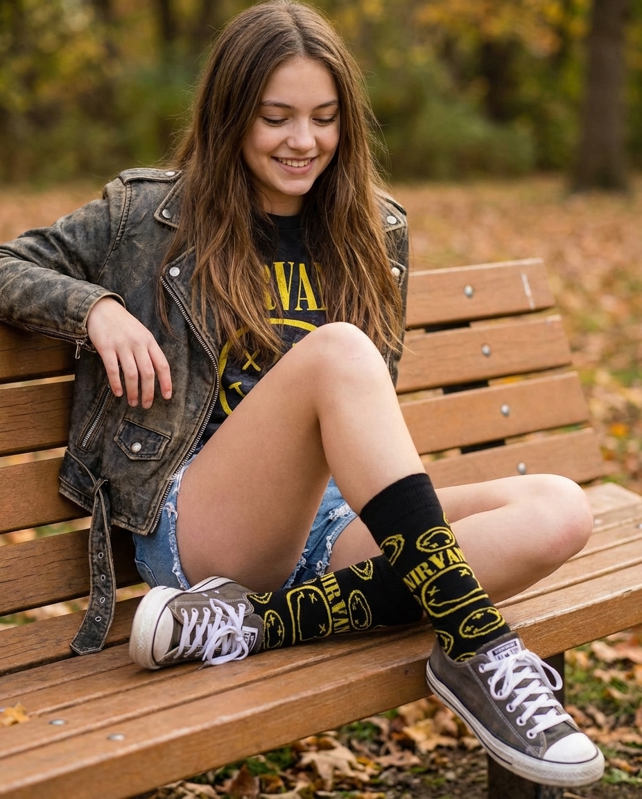 AI-enhanced socks photo